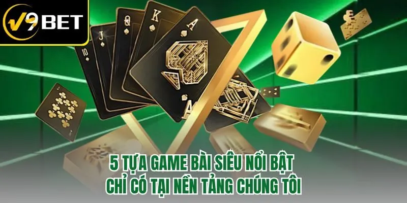 Game Bài V9BET Siêu Hot Cho Người Chơi Săn Thưởng 2025